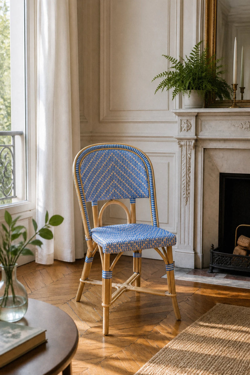 Salon haussmannien, parquet point de Hongrie