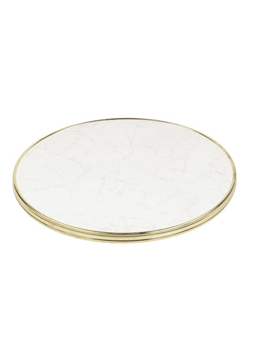 Marble resin tray