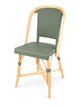 Rotin / Fouquet's Vert Olive bordure synthétique